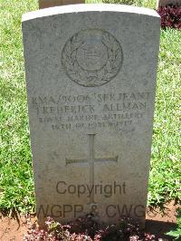 Dar Es Salaam War Cemetery - Allman, Frederick